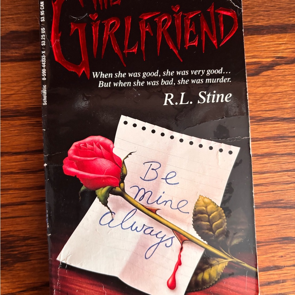 The Girlfriend by R.L. Stine Book